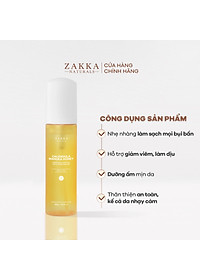 Bộ Đôi Zakka Naturals Sữa Dưỡng Cúc 150ml và SRM Cúc 185g Làm Sạch Và Cấp Ẩm Dịu Nhẹ Cho Da Nhạy Cảm