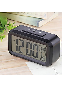 Đồng hồ báo thức điện tử để bàn màn hình đa chức năng thời gian, lịch, báo thức, nhiệt độ DH89