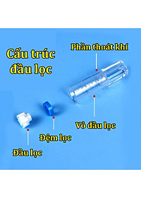 Hộp 100,200 đầu lọc thuốc cao cấp nhựa dẻo bảo vệ sức khỏe, màu giao ngẫu nhiên ( mua từ 3 hộp tặng kèm 1 hộp nhựa đựng đầu tẩu)