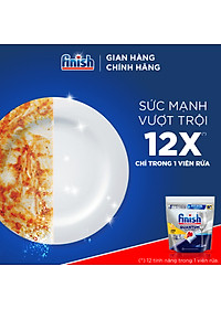 Combo 4 túi Viên Rửa Chén Bát Finish Powerball Quantum 21 viên