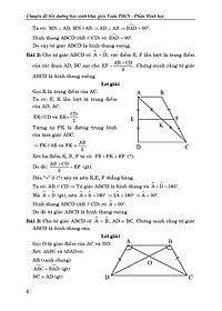 Sách Chuyên đề Bồi dưỡng học sinh khá giỏi Toán THCS phần Hình học