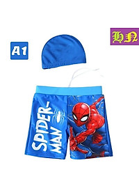 - Quần bơi bé trai siêu nhân từ 10-39kg - Vải polyester co giãn tốt-HN.Store115