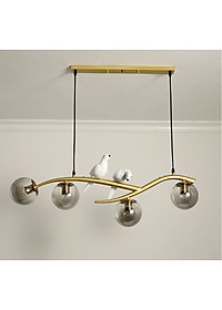 Đèn thả ROVER kiểu dáng sang trọng trang trí nội thất hiện đại, cao cấp - Tặng kèm bóng đèn đầy đủ