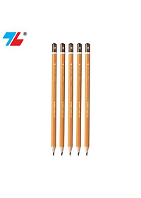 Combo 5 Bút chì gỗ Thiên Long GP-018- Độ cứng 2B