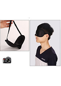 Bộ Bịt Mắt Ngủ 3D Tặng Kèm Bịt Tai Chống Ồn Màu Ngẫu Nhiên