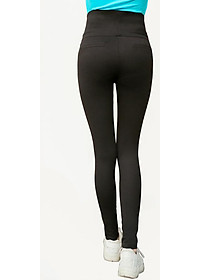 Quần Legging Nữ Gen Bụng Cạp Cao Vicci LGD.11P - Đen