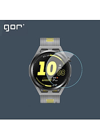 Bộ 3 Kính Cường Lực Dán Màn Hình GOR Dành Cho Huawei Watch GT RUNNER, Trong Suốt - Hàng Chính Hãng