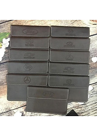 Ví da đựng đăng kiểm, giấy tờ ô tô cao cấp - Bóp đựng giấy tờ xe hơi có logo các dòng xe