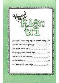 Sách Gieo Mầm Tính Cách - Kiên Trì ( Tái Bản )