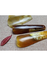 COMBO 2 chiếc Đón gót giày bằng sừng nhỏ gọn, làm móc khóa hoặc để túi (DGH902) Cho giày Nam & Nữ