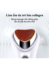Máy Massage Mặt Cầm Tay Mini Kiêm Máy Di Tinh Chất Nóng Lạnh Ion Giúp Đẩy Đẩy Dưỡng Chất Đẩy Tế Bào Chết Chăm Sóc Sắc Đẹp Chị Em Hiệu Quả Máy Rửa Mặt Kết Hợp Đẩy Tinh Chất Hiệu Quả