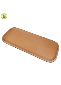 Khay Gỗ Chữ Nhật Dài 30 Cm, Rộng 12 Cm Trơn Không Tay Cầm TL70 - Đồ Gỗ Nhà Bếp Thương Hiệu Trường Sơn