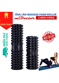 Con Lăn Foam Roller Massage Gai 33cm 45Cm Dãn Cơ Tập Gym, Yoga, Thể Hình miDoctor