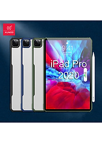 Ốp lưng thể thao chống sốc mỏng 8.8mm cho iPad Pro 11 2021 Chip M1 / iPad Pro 11 2020 hiệu XUNDD Beetle Series Gen 2 mặt lưng trong suốt viền màu chết liệu TPU bảo vệ toàn diện - hàng nhập khẩu
