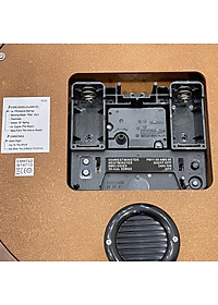 Đồng hồ Rhythm CMH722CR06 Kt 32.0 x 7.0cm, 1.15kg Vỏ gỗ. Dùng Pin.