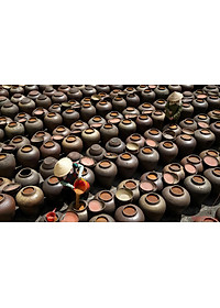 Tương Bần Hưng Yên Đoàn Thoa chai 1lit, sánh vàng, thơm ngậy, sản xuất thủ công theo bí quyết gia truyền nhiều đời