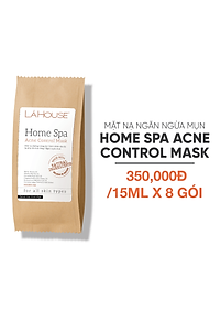 Mặt nạ Lá House Home Spa 15ml*8gói Dưỡng trắng da/ Ngăn ngừa mụn