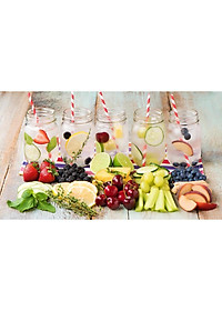 Hũ thủy tinh nắp thiếc Bormioli Rocco Quattro 500ml – 700ml | Đựng gia vị, thực phẩm khô – Hàng Italy