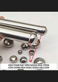Đầu Chụp Inox Ống Tròn Dành Cho Ống Phi 19 - 22 -25 KB-945