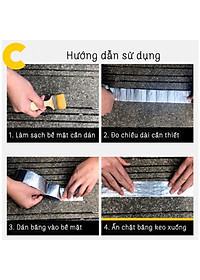 Băng Keo Chống Dột Mái Tôn Chống Thấm 10cm x 5m