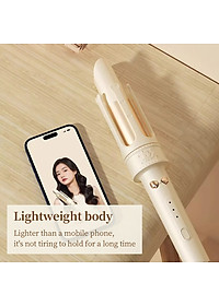 Máy uốn tóc tự động Xiaomi Youpin RIWA RB-8705 Thiết kế uốn cong lớn 32mm với ba cấp độ nhiệt độ Thích hợp cho các loại tóc khác nhau