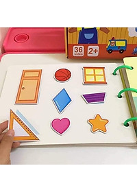 Đồ Chơi Trẻ Em, Sách Bóc Dán 17 Chủ Đề, Học Liệu Bóc Dán Montessori, Asstar Đồ Chơi Giáo Dục Cho Bé