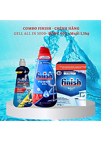 Gel Rửa Bát Finish All In One Max