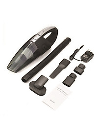 Máy hút bụi cầm tay không dây loại sạc pin dùng cho gia đình XC628 - lực hút 3200kpa - dung lượng 2200mAh - có thể hút bụi khô và nước - màu xám đen - Hàng Chính Hãng