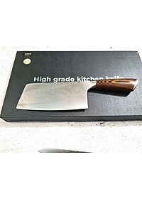 DAO - BỘ 3 DAO BẾP NHẬT BẢN THÉP DAMASCUS MÃ A4 DT2 nt topcomshop vn