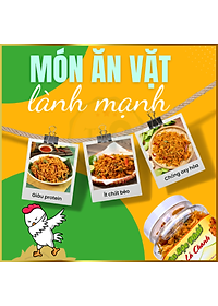 KHÔ GÀ LÁ CHANH TÂN LỘC PHÁT COMBO 1KG  - MỖI HŨ 500G