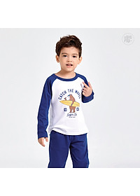 Áo bé trai thu đông BIGFOX - MISS MEOW, áo thun dài tay cho bé chất cotton phong cách Âu Mỹ hình in Gấu 11 - 26 kg