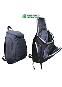 Balo Vải Bố Canvas Tote Dù Nhẹ Nhiều Ngăn Đựng Laptop Chống Sốc Chống Nước Màu Đen Thời Trang Hàn Quốc Nam Nữ Sinh Viên, Học Sinh Đi Học, Công Sở Đi Làm, Du Lịch - Hàng Chính Hãng