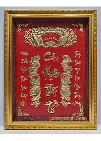 LIỄN THỜ GIA TIÊN - ĐỒNG VÀNG LIỀN TẤM  NGUYÊN CHẤT - CỬU HUYỀN THẤT TỔ