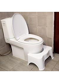Ghế Kê Chân Toilet Chống Táo Bón Ngăn Ngừa Các Bệnh Tiêu Hóa Khi Đi Vệ Sinh - Hàng Chính Hãng MINIIN