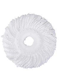 Bông Lau Nhà 360 Độ Sợi Microfiber Thấm Hút Nhanh, Màu Ngẫu Nhiên - Hàng chính hãng 