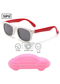 [Kèm Video] Mắt Kính Trẻ Em SiPU Chính Hãng Cao Cấp MK02 Chống UV400 + Chống gãy - Bé Trai Bé Gái (Kèm Hộp Ô Tô)
