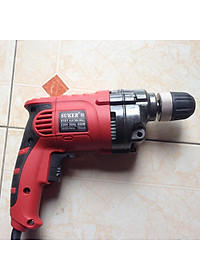 Máy Khoan Điện Cầm Tay Mũi 10mm Suker 6101 Công Suất 650W Dùng Để Khoan Tường, Bê Tông Và Bắt Vít - Hàng Chính Hãng