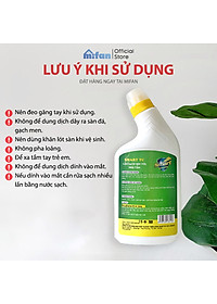 Làm Sạch Sen, Vòi Inox, Tường Sàn Gạch Nhà Tắm SMART TC - Tẩy Cặn Canxi, Vết Nước Cứng, Vết Bẩn Lâu Ngày - Tặng kèm chổi lông - MIFAN Phân Phối Chính Hãng
