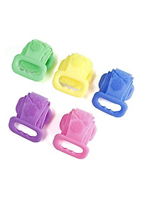 DÂY ĐAI TẮM CHÀ LƯNG, CỌ LƯNG SILICON MASSAGE TẨY DA CHẾT