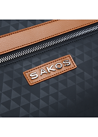 Cặp Xách Phối Da công Sở Thời Trang Cao Cấp SAKOS LEGEND 06 14 Inch