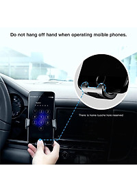 Giá Đỡ Điện Thoại Ô Tô Baseus Gravity Car Mount Kẹp Cửa Gió Điều Hòa - Hàng Chính Hãng