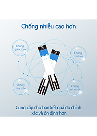 Hộp 50 Que Thử Đường Huyết Safe AQ UG Chính Hãng Sinocare Tặng Kèm 50 Kim Chích Máu