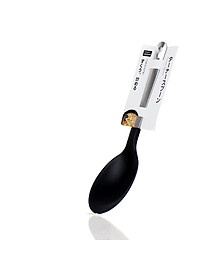 Muôi múc canh Echo Metal 25.5cm đầu muôi bằng silicone, tay cầm inox cao cấp - nội địa Nhật Bản