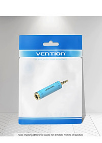 Đầu chuyển đổi Audio 3.5mm (M) sang 6.5mm (FM) Vention VAB-S04-L - hàng chính hãng