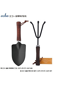 Bộ dụng dụ làm vườn xẻng & cào đất 3 chân Echo - Hàng nội địa Nhật Bản