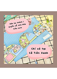 Bộ Tranh Tương Tác Cô Tiên Xanh - Nuôi Mèo