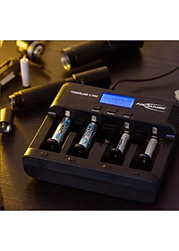 Bộ  sạc pin POWERLINE 5 Pro ANSMANN - Hàng Nhập Khẩu