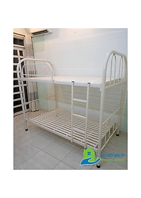 Giường Sắt 2 Tầng: Kích thước 1mx1mx1m7 sắt sơn tĩnh điện