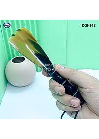 Đón giày bằng sừng tay cầm đốt trúc VIP (Dài 20cm) DGH912 - Chuyên dụng cho giày cao cấp - Cho giày Nam & Nữ - Product of HAHANCO