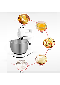 Máy trộn bột, đánh trứng cao cấp nhãn hiệu DSP KM3015 dung tích chứa 4 lít, công suất 300W - Hàng nhập khẩu 